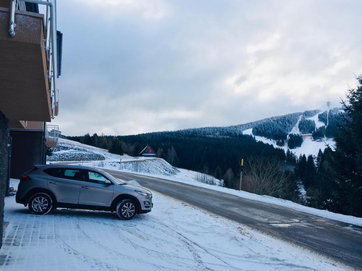 Apartmany Na Vyhledech Loučná pod Klínovcem Exteriör bild