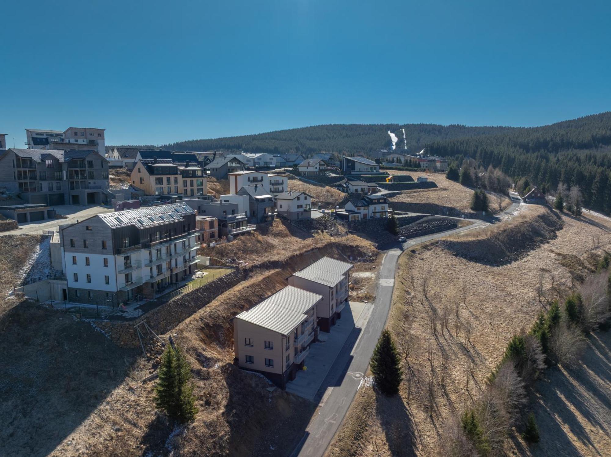 Apartmany Na Vyhledech Loučná pod Klínovcem Exteriör bild